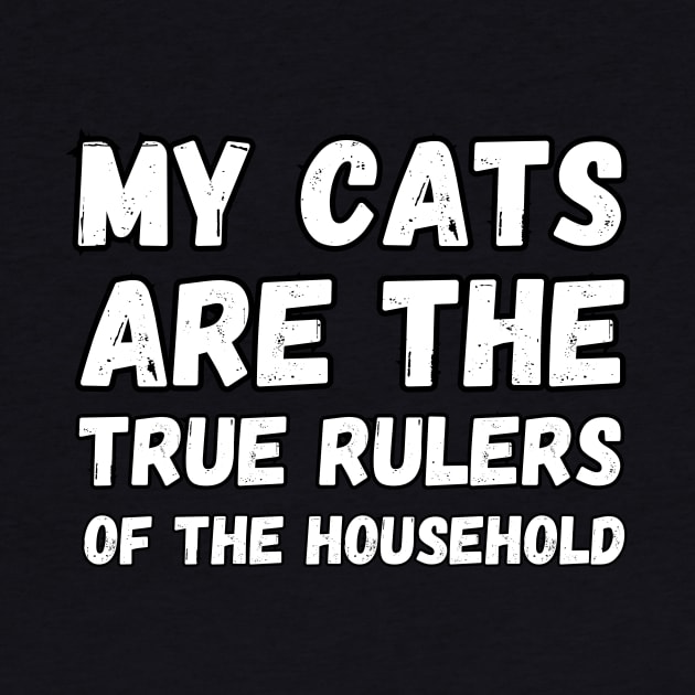 My cats are the true rulers of the household by Mega-st